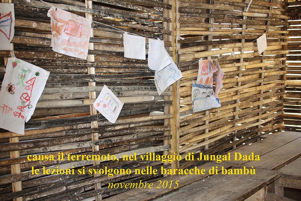 Terremoto 2015 baracche di bambù Solokhumbu CiaoNamastè Nepal