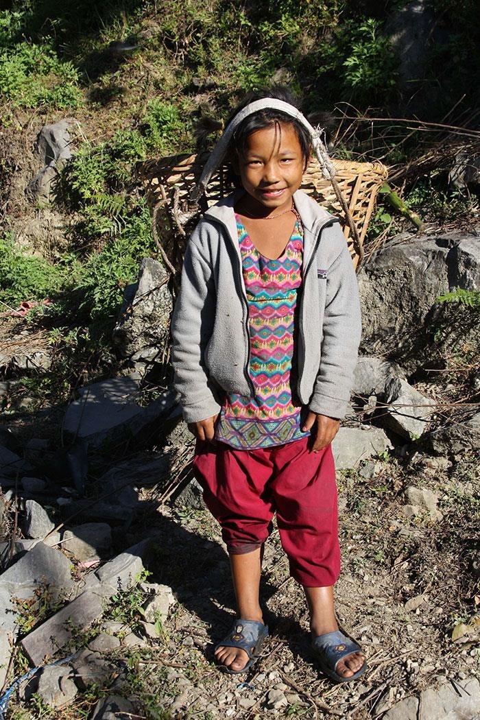 CiaoNamastè Nepal ragazzina