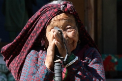 Anziana donna CiaoNamastè Nepal